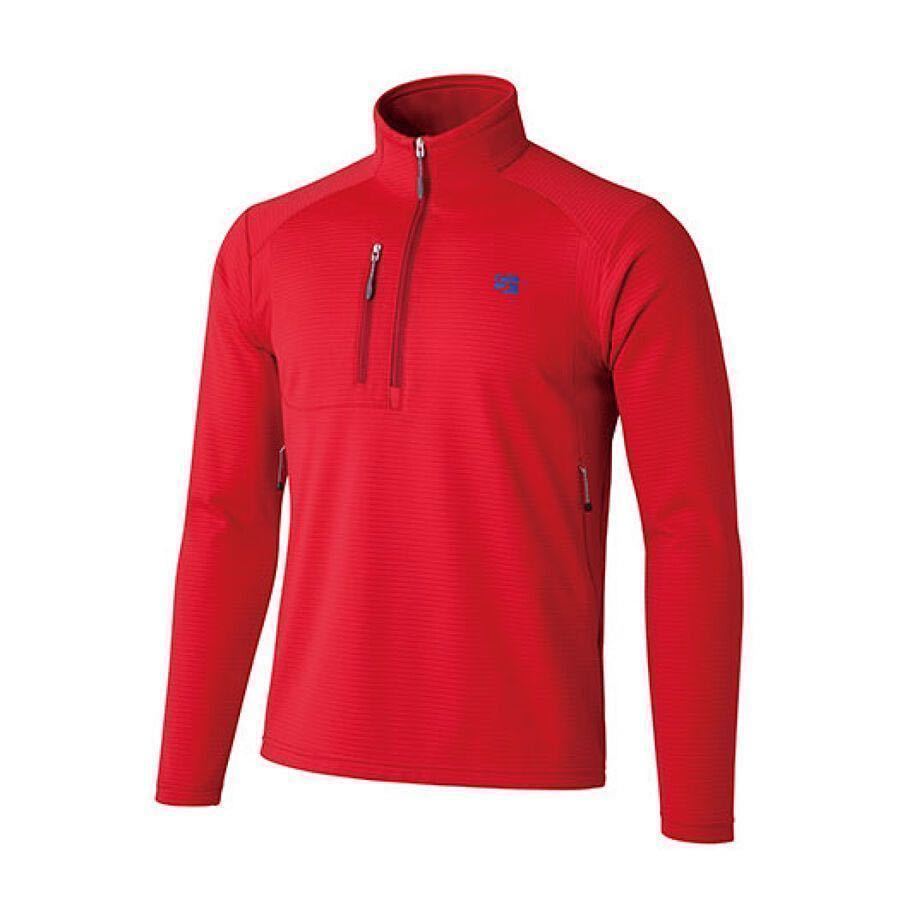 新品未使用　試着のみ ファイントラック finetrack ドラウトクロージップネック FMM0522 サイズM 日本製 made in japan 