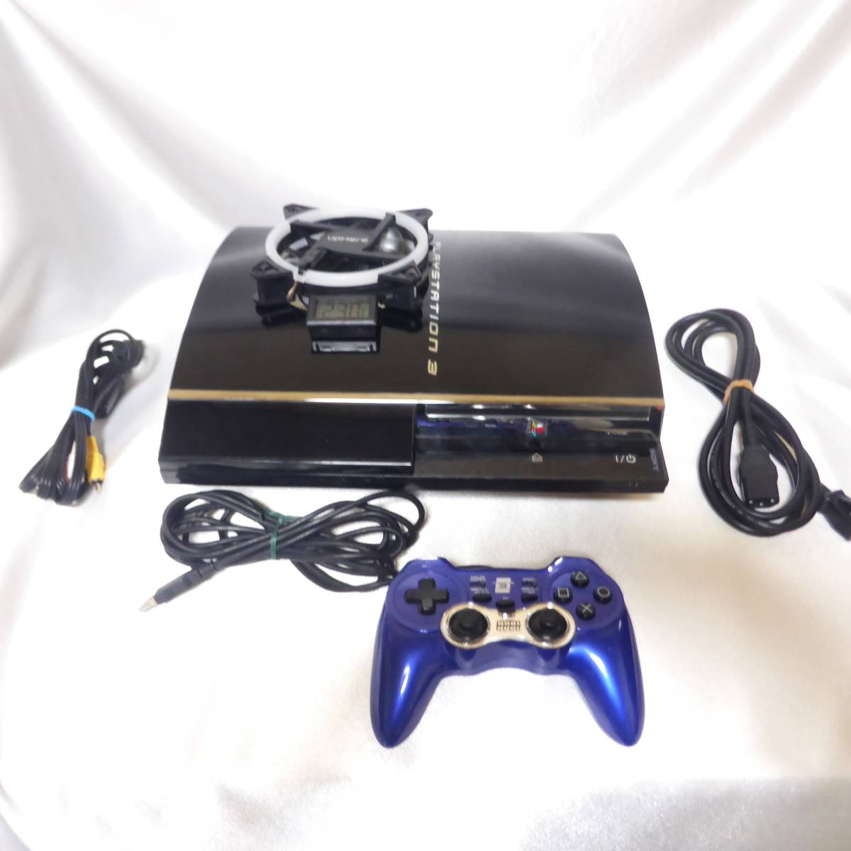 ☆YLOD対策済☆12cmLEDファン 温度センサー搭載 完全OH済み☆PS3本体 