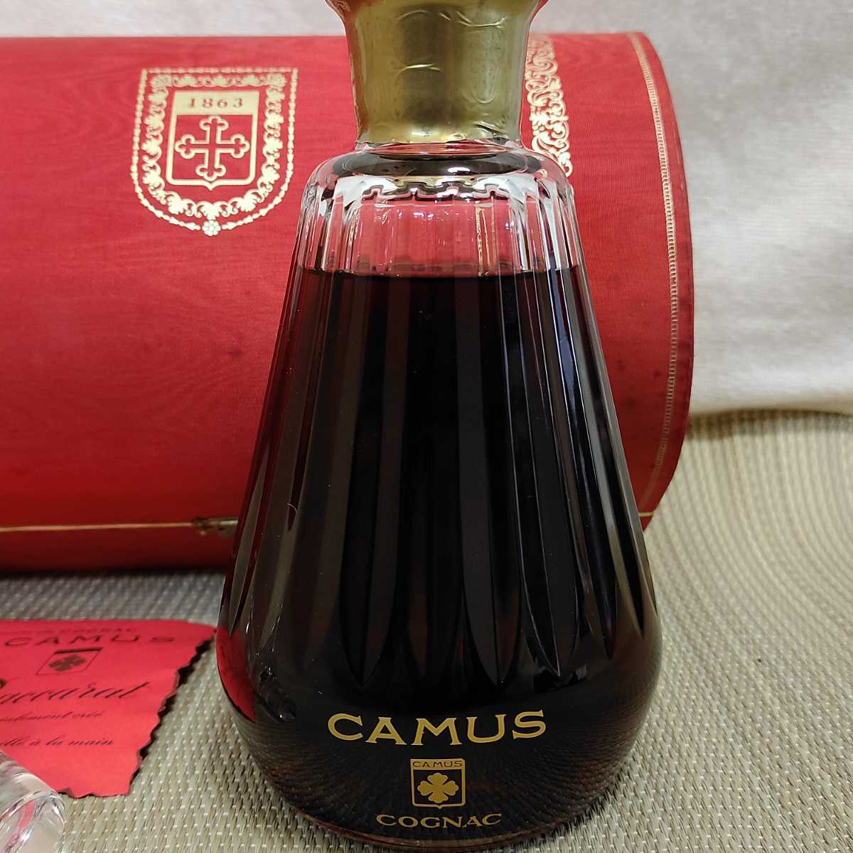 未開栓 CAMUS/カミュ カラフェ Baccarat/バカラ ブランデー コニャック
