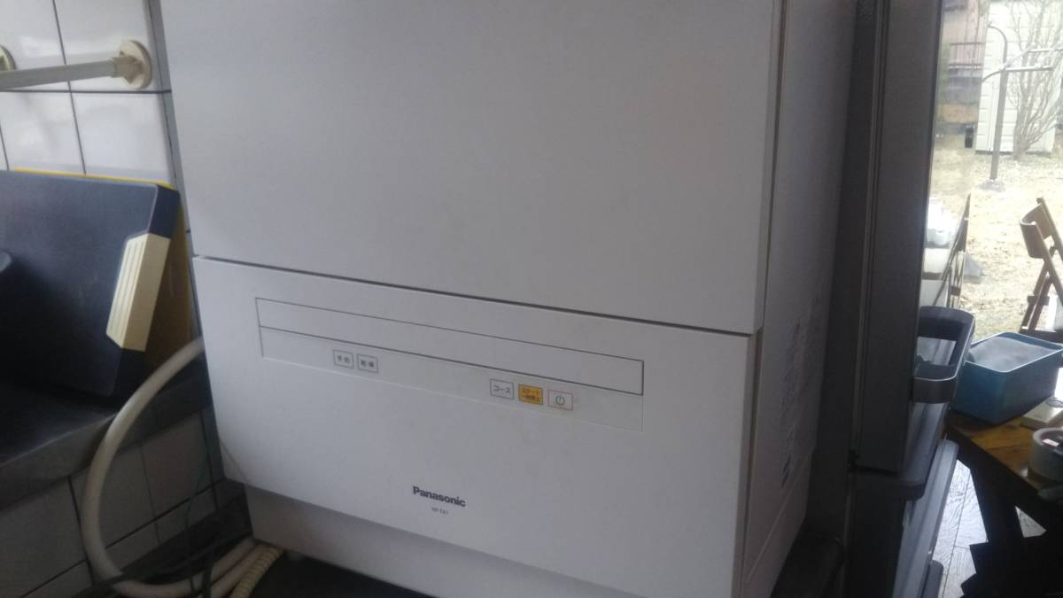 食洗機 NP-TA1乾燥機能付 2018年製 Panasonicパナソニック 食洗機 食器洗い乾燥機 NP-TA1-W 2018年製