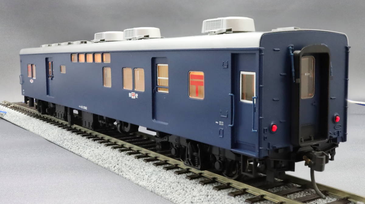 TOMIX HO-507 郵便車オユ10（冷房・青） TOMIX HO-507 郵便車 冷房.青