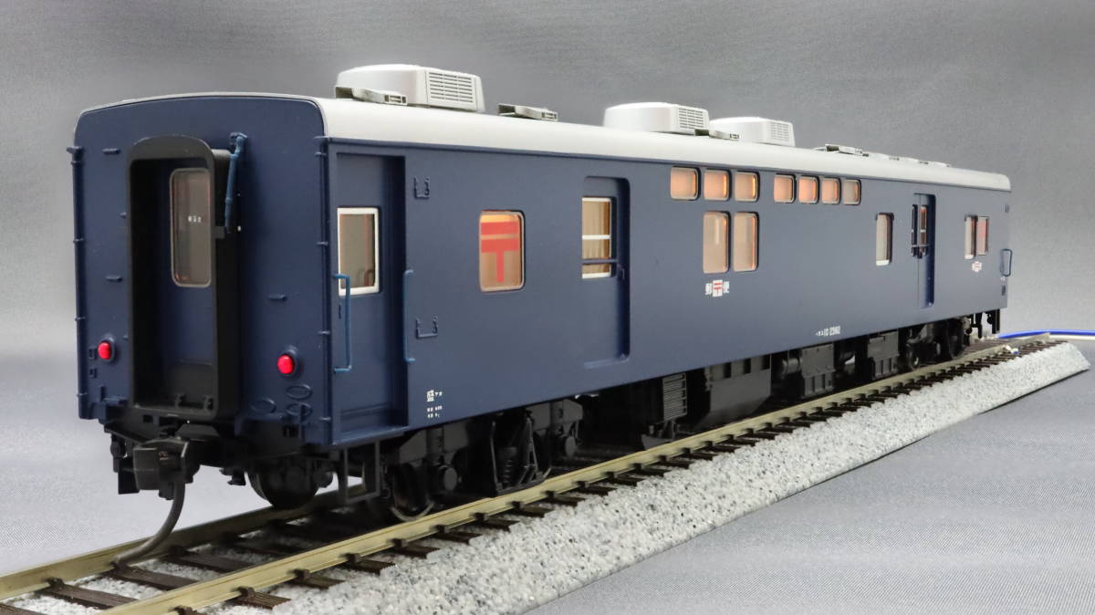 TOMIX HO-507 郵便車オユ10（冷房・青） TOMIX HO-507 郵便車 冷房.青