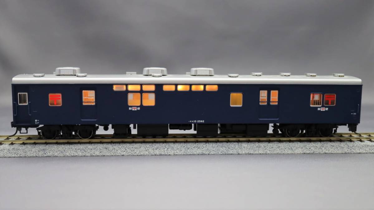 TOMIX HO-507 郵便車オユ10（冷房・青） TOMIX HO-507 郵便車 冷房.青