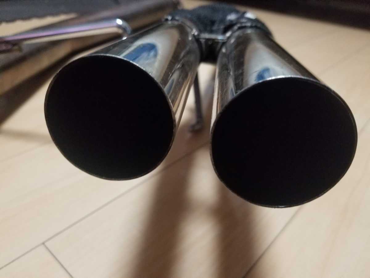 180SX ワンオフデュアルマフラー 180sx S13 ワンオフフルデュアル