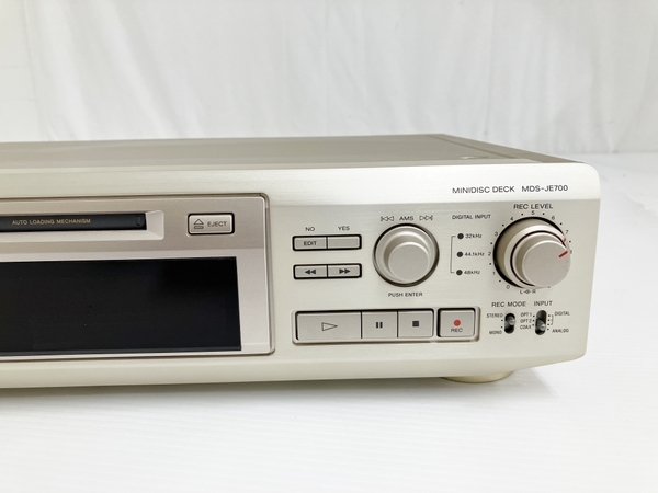 SONY MDS-JE700 MDレコーダー ソニー 音響機材 ジャンク O7103172