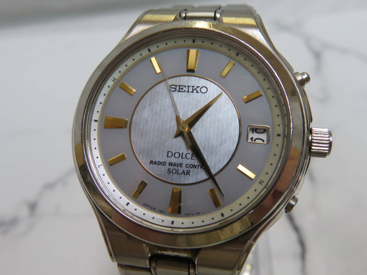 YN12-21 SEIKO(セイコー) DOLCE/ドルチェ ステンレススチール【 7B22 
