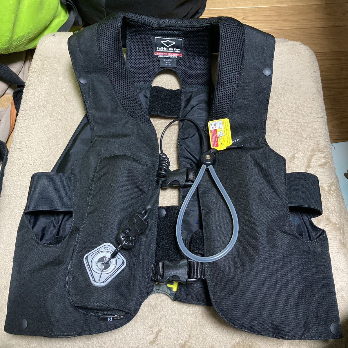 ヒットエアー hit-air SKV エアバッグベスト エアバッグ 首気室露出型 乗馬