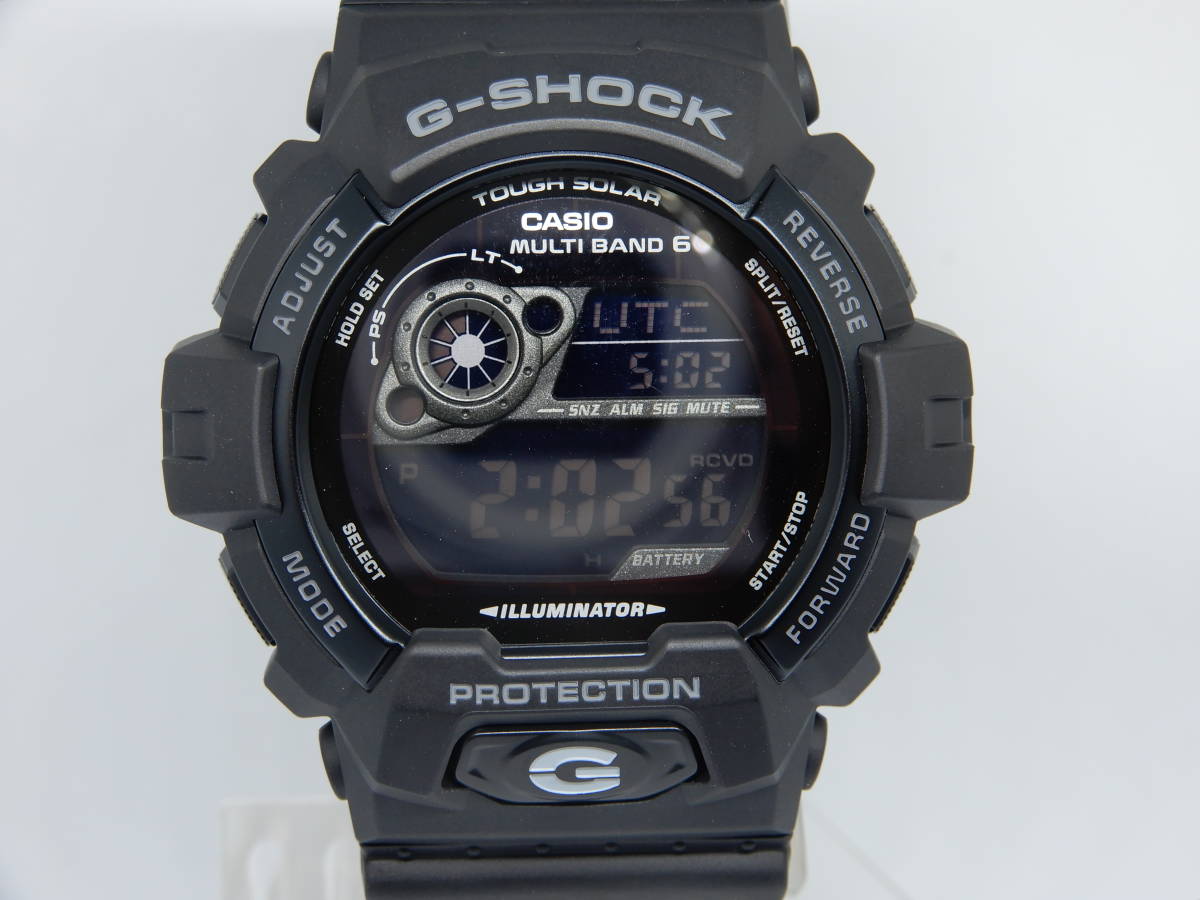 ★CASIO G-SHOCK GW-8900A-1JF [箱・取説有/電波時計＆タフソーラー]【中古】