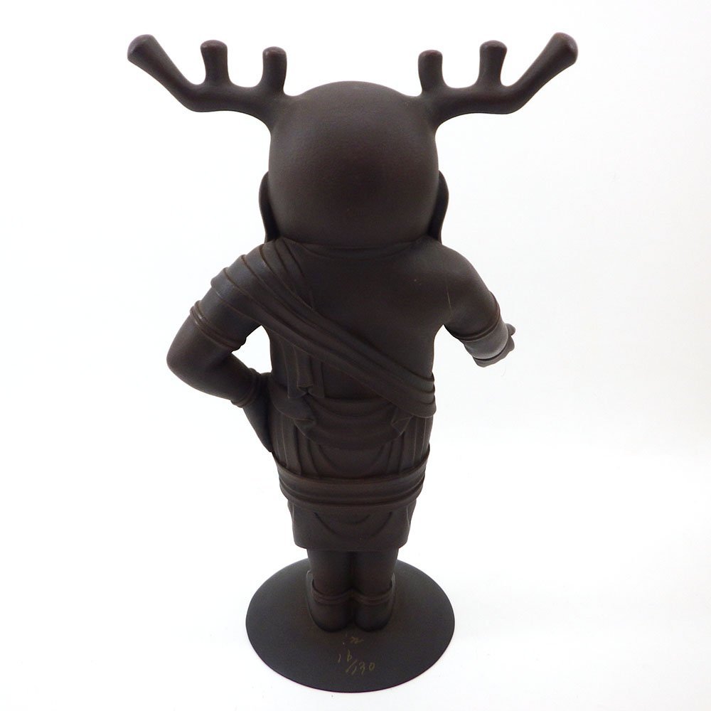 藪内佐斗司 小鹿坊 ブロンズ像 銅像 315⁄1300 平城遷都1300年