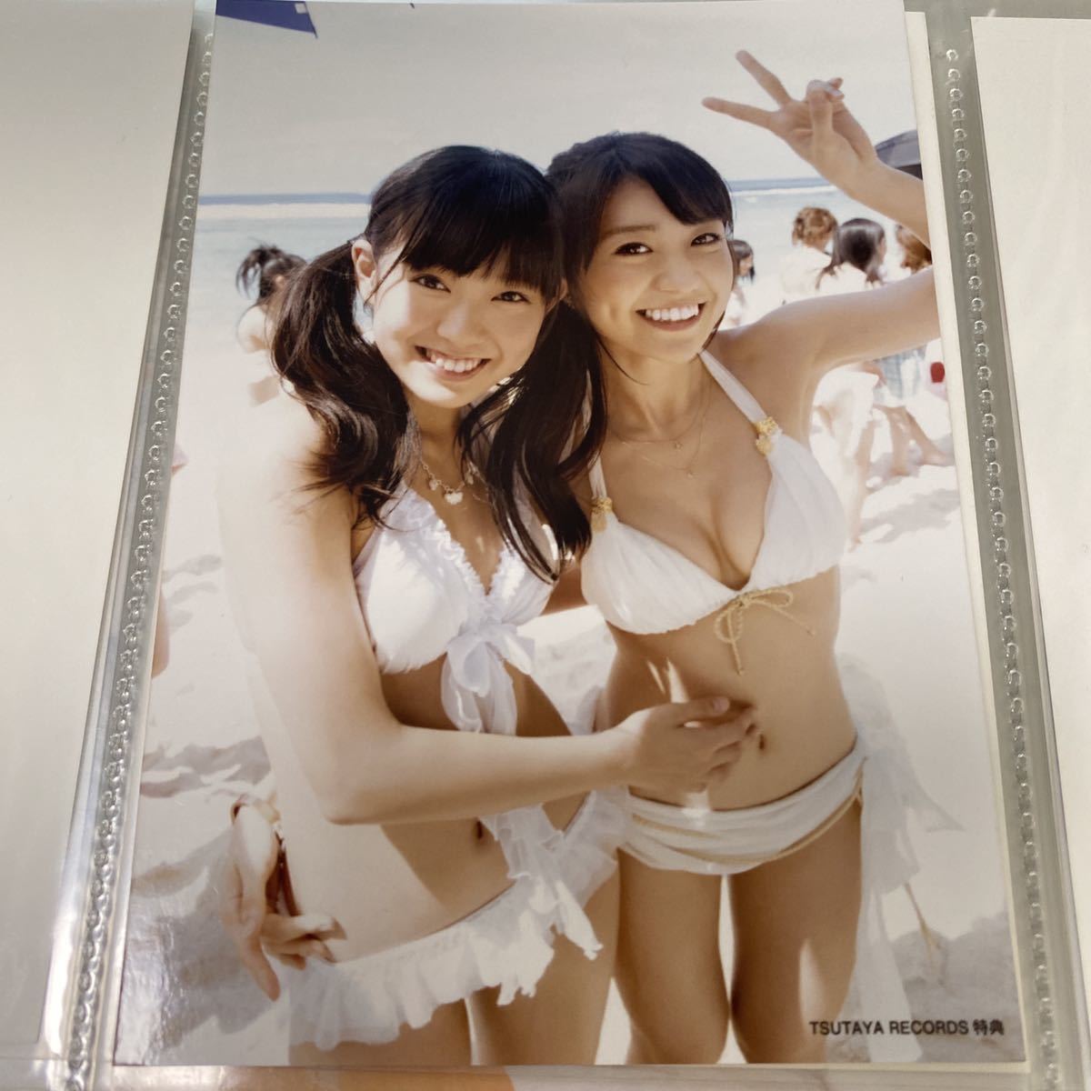 美品 グラビア 公式 特典 生写真 150枚セット (ダブリ15枚含)大島優子他 AKB48 真夏のsounds good TSUTAYA 店舗特典 生写真 大島優子 渡辺美