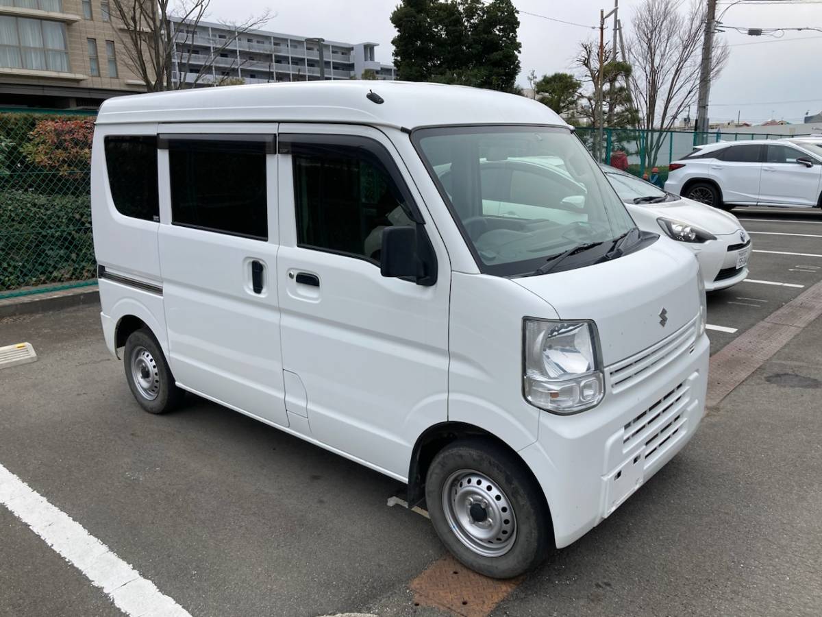 エブリィバン　 軽バン　4WD DA17v H29 車体 スズキ 4WD DA17V H29年 Yahoo!オークション - エブリィ バン AT