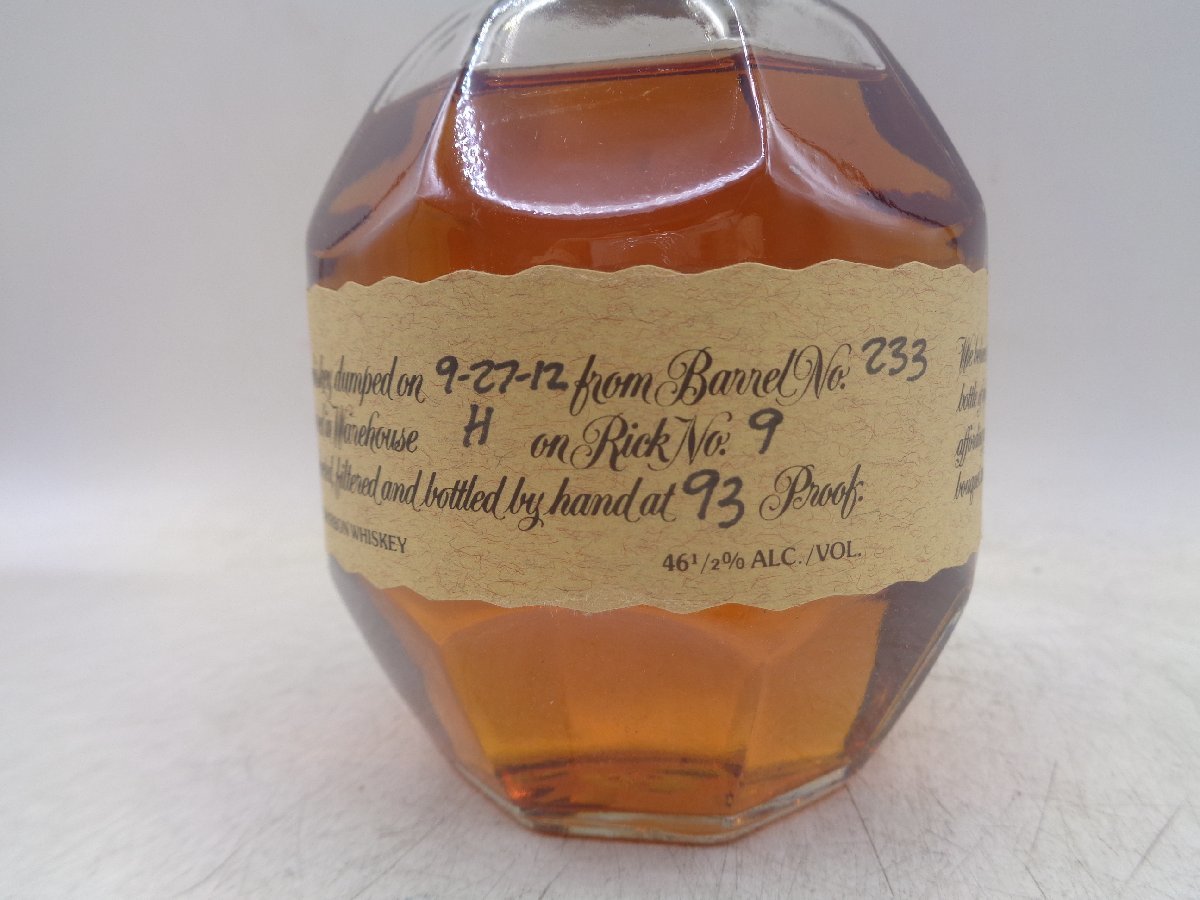 ブラントン シングルバレル バーボン : Blanton