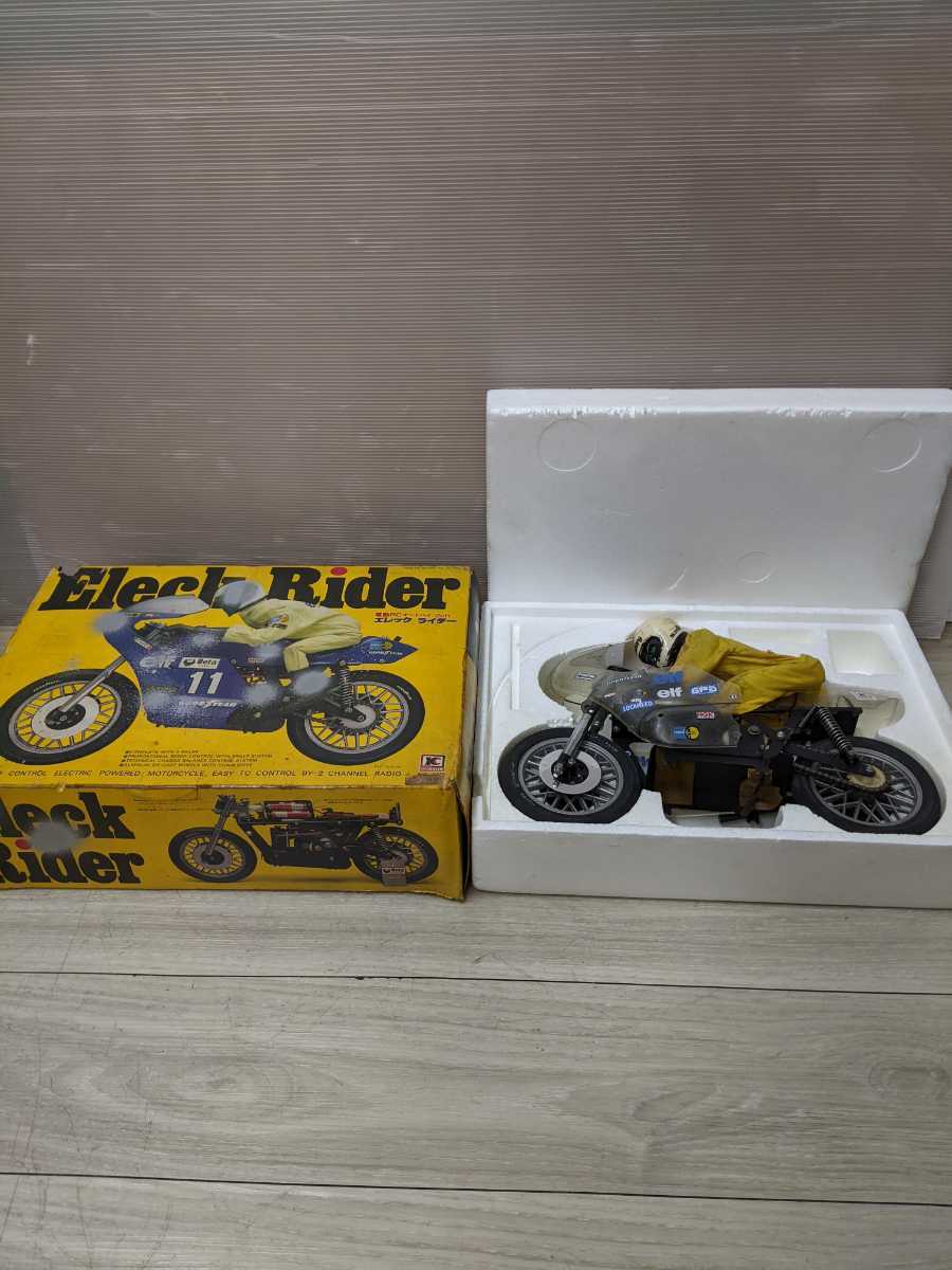 京商 Kyosho 1⁄8 エレックライダー 電動RC Rider Eleck ジャンク京商 0