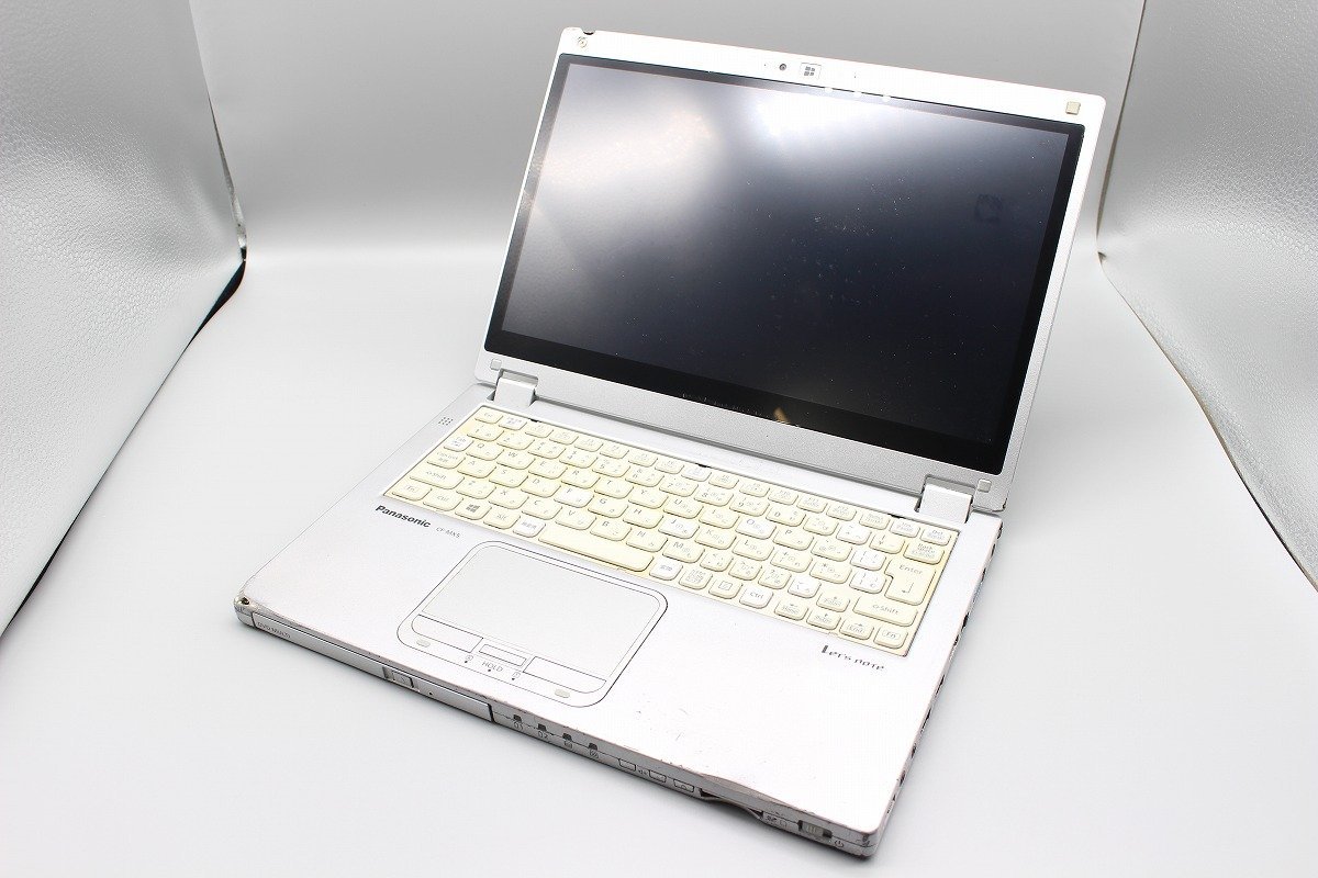 【JUNK】 Panasonic CF-MX5PDEVS ACアダプター・ストレージ欠品 その他瑕疵多数 パーツ取りに 【tkj00627】