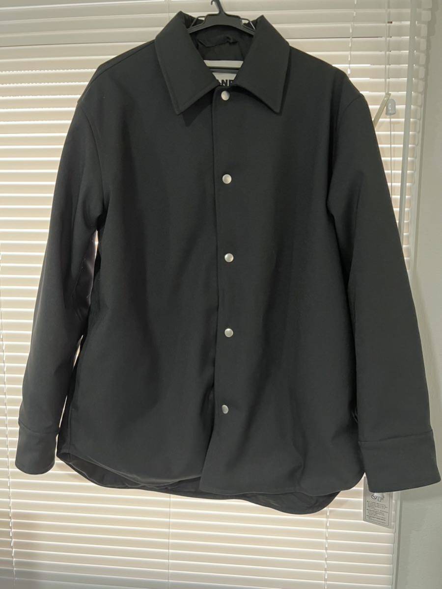 JILSANDER JIL SANDER 22 OUTER ボタンジャケット　ブラック サイズ46 BLACK 美品　1円スタート　売り切り