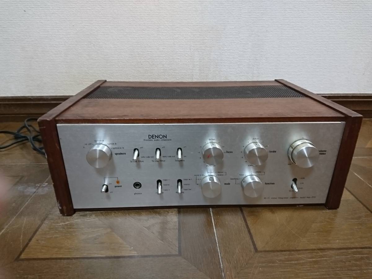 DENON PMA-255 プリメインアンプジャンク 【公式通販】