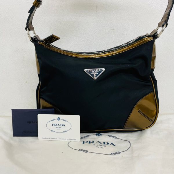 kr3031／PRADA プラダ ハンドバッグ ナイロン BR2642
