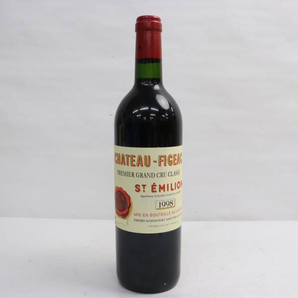 CHATEAU-FIGEAC（シャトーフィジャック）1998 13％ 750ml T23A130080