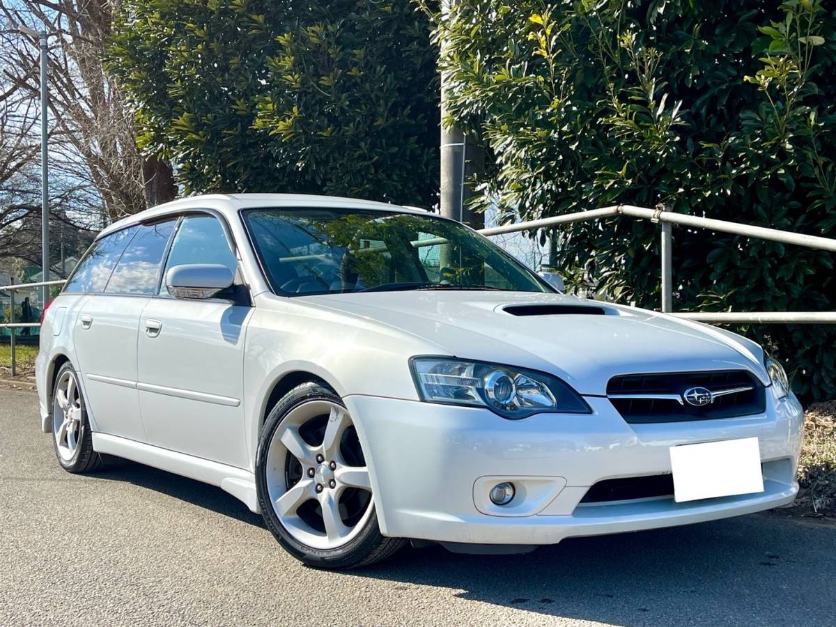 ☆ 1円スタート ☆ レガシィツーリングワゴン 2.0GT 4WD ターボ BP5 ☆ 5速マニュアル ☆ ローダウン ☆ 柿本マフラー ☆ 下取りOK ☆