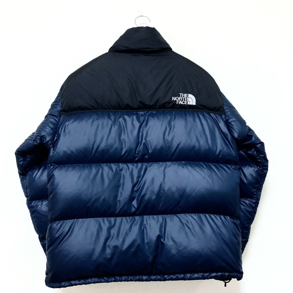 ノースフェイス ヌプシ ダウンジャケット メンズLサイズ 正規品 紺 黒 ネイビー ブラック 本物 バルトロ ライト ヒマラヤン m1195