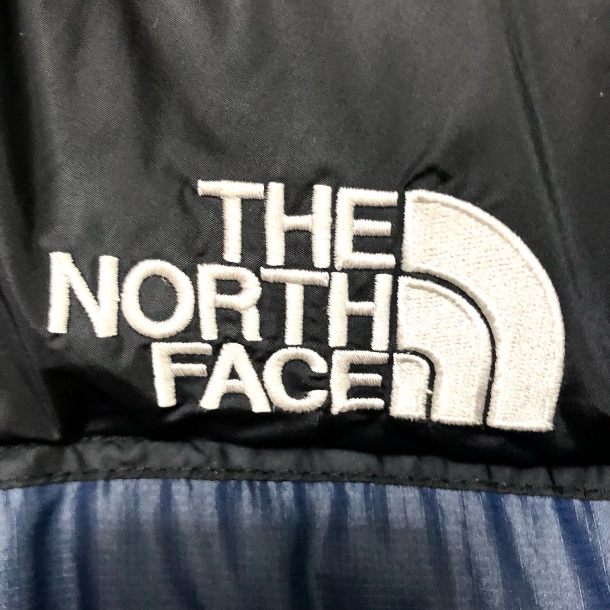 ノースフェイス ヌプシ ダウンジャケット メンズLサイズ 正規品 紺 黒 ネイビー ブラック 本物 バルトロ ライト ヒマラヤン m1195