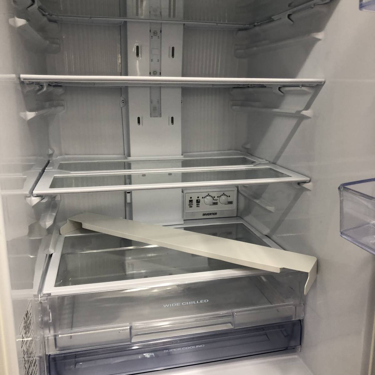 ハルク冷蔵庫 三菱 401L 冷凍冷蔵庫 MR-CD40E-W 2019年製 MITSUBISHI