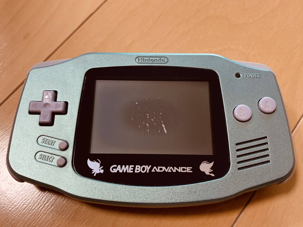 1018 GBA 四角く ゲームボーイアドバンス セレビィ 本体