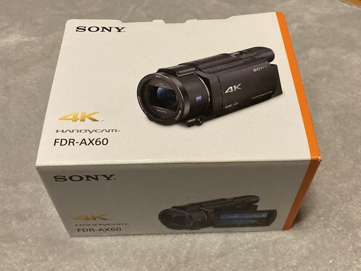 SONY】FDR-AX60 デジタル4Kビデオカメラ 【公式通販】