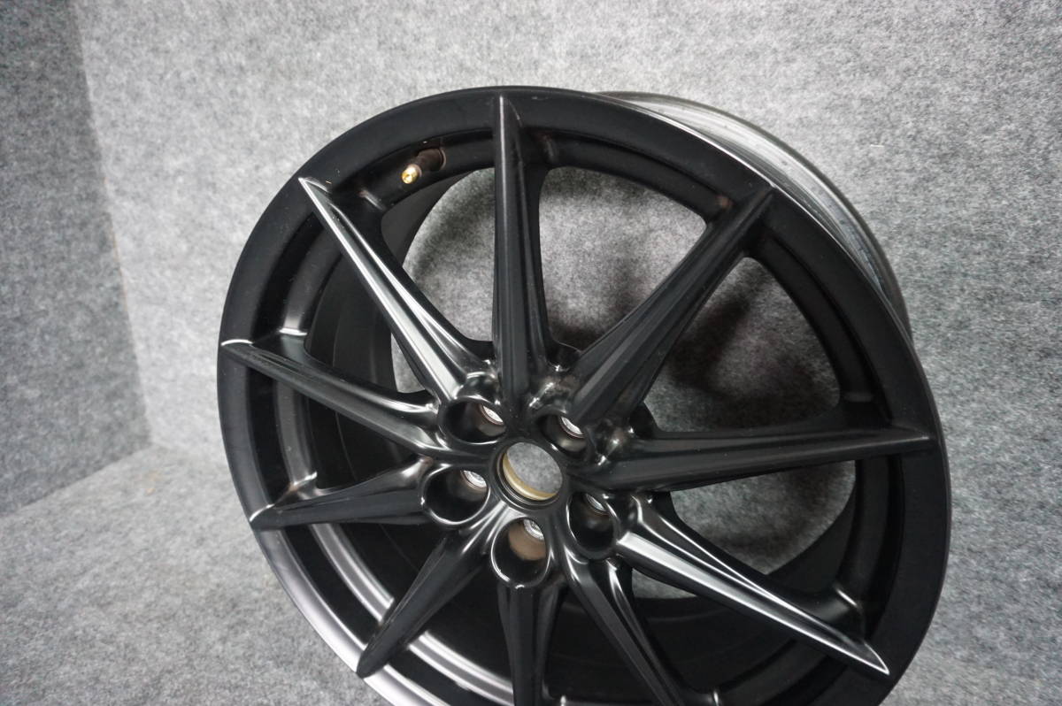 美品！ GR86 純正ホイール ZN8 トヨタ純正 18インチ7.5J +48 PCD100 5 
