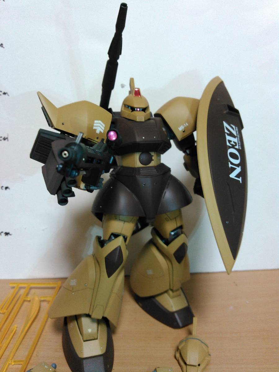 MG 1/100 MS-14B マサヤ ナカガワ専用 ゲルググキャノン 塗装 完成品 