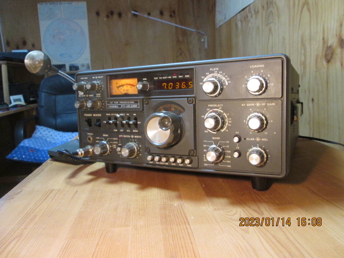 YAESU FT101ZSD（実態はZD）HF SSB トランシーバー ジャンク品 HF