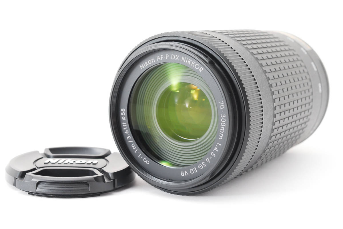 ★ほぼ新品級★ニコン NIKON AF-P 70-300ｍｍ F4.5-6.3G ED VR★優等生★＃3678