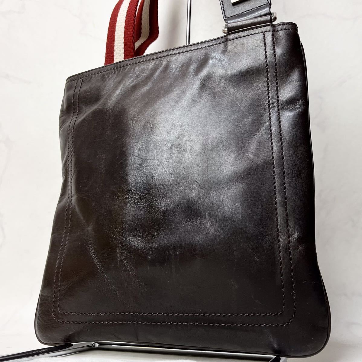 至高の逸品】BALLY バリー サコッシュ ショルダーバッグ