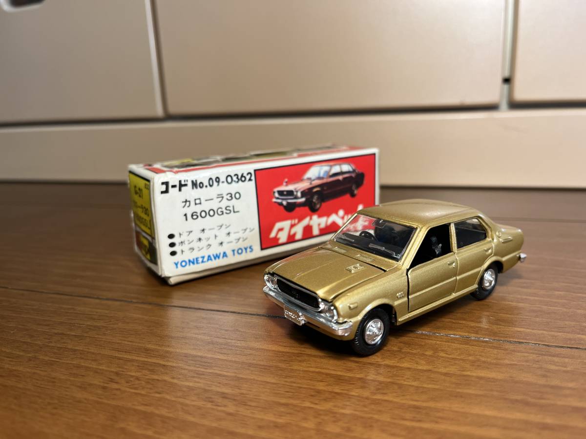 ダイヤペット 超レア当時物 カローラ30 1600GSL 1/40 未使用 ダイヤ