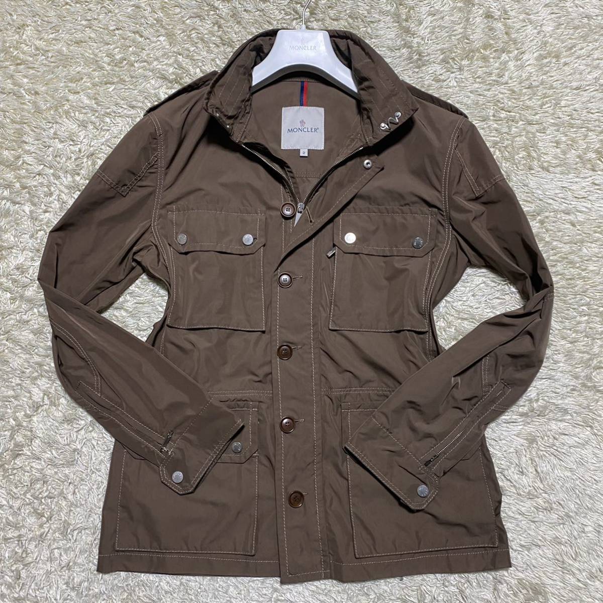 極美品 モンクレール 『王者の風格』 MONCLER ナイロンジャケット M65 
