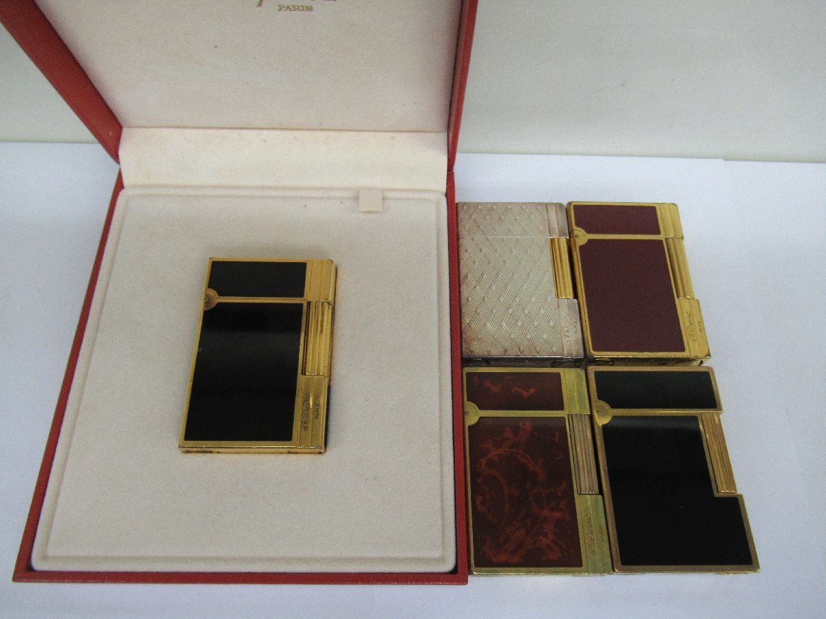 デュポン　ガスライター　ギャッツビー　5点　中古　ジャンク　G1-54◎