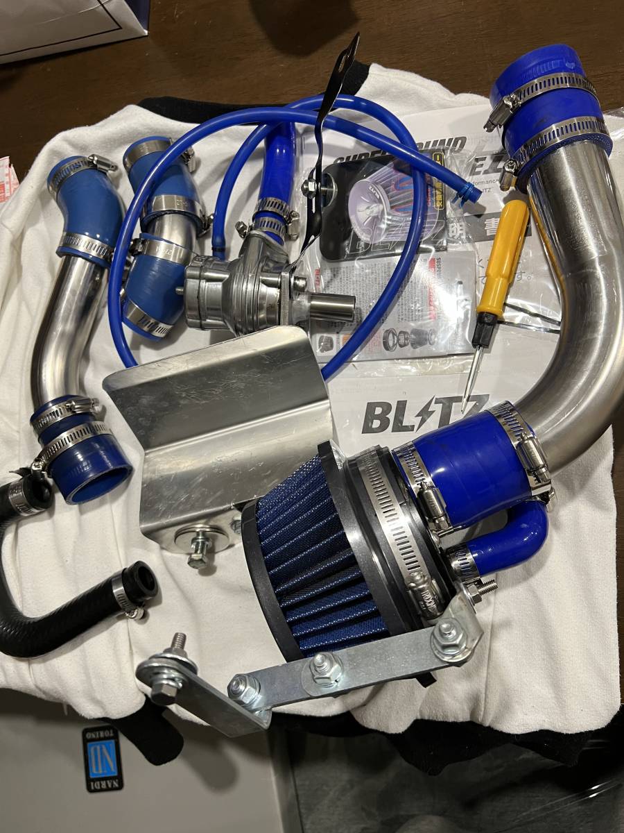 ジムニー JA11 JA12 BLITZ サクションインテークシステム ブローオフ