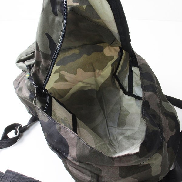 Herve Chapelier エルベシャプリエ 879WM フレンチデイパック カモフラ 