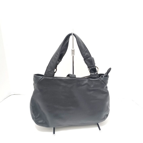LOEWE ナッパレザー ハンドバッグ 黒 アナグラム ロエベ ブラック 