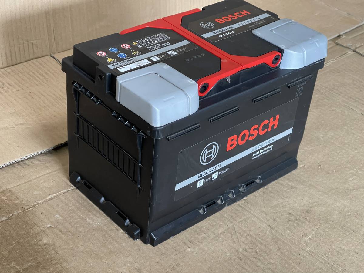 BOSCH BLA-70-L3 BLACK-AGM リビルト BOSCH AGMバッテリー BLA-70-L3