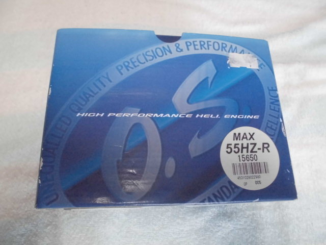 ラジコンヘリ用　OS製MAX55HZハイパー MAX OS 小川精機 55HZ-R 55HZ O.S. MAX-55HZ Helicopter HYPER &gt