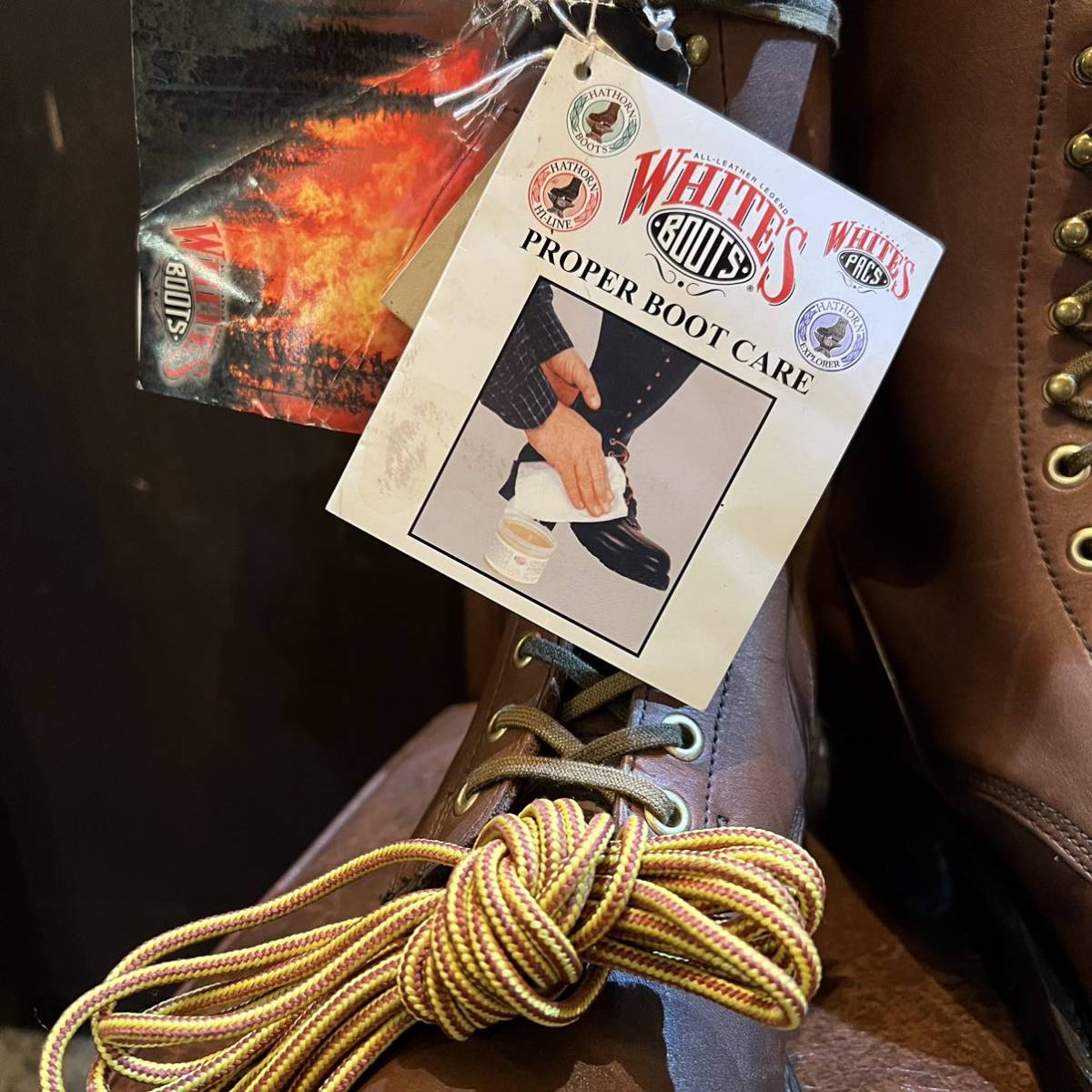 デッドストック・希少な消防規格品】ホワイツ HATHORN ハソーン NFPA