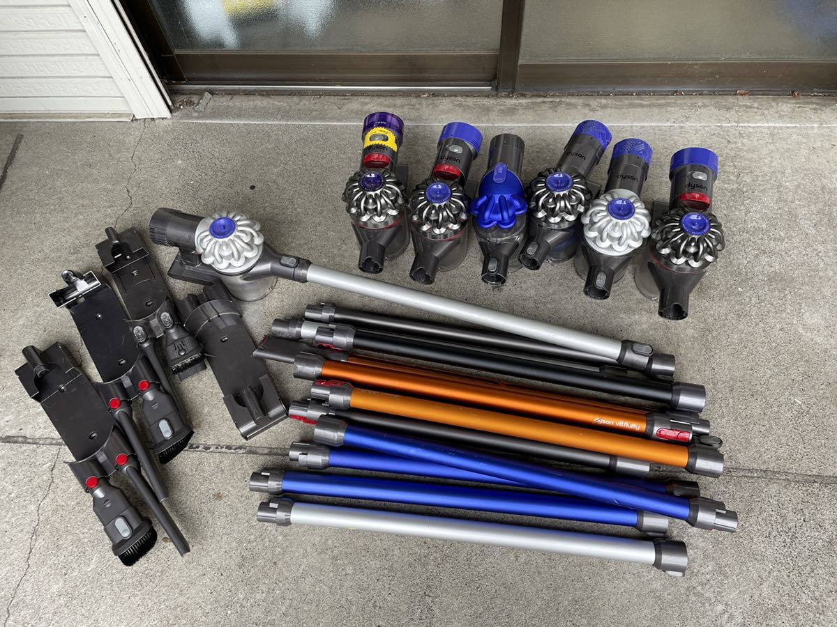dyson コードレス掃除機 まとめ売り SV10等 本体7台 付属品セット