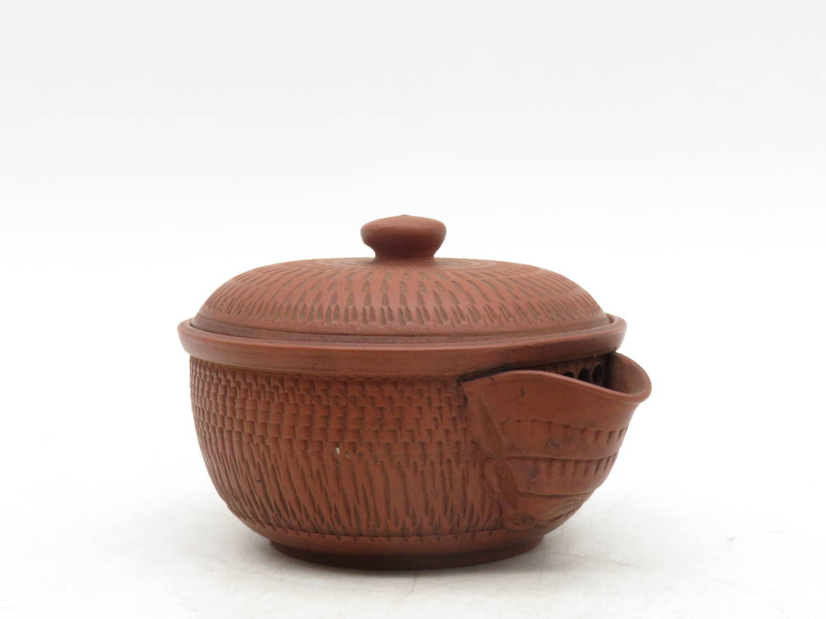 K2071 常滑焼 手造 宝瓶 泡瓶 古陶磁工芸 時代物 古美術 茶器 茶道具