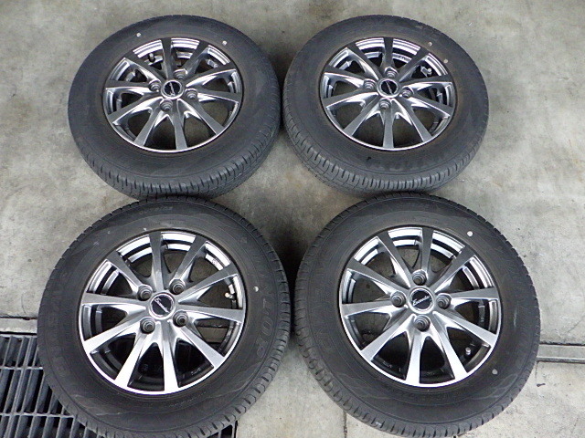 100%新品，人気 211-534　HOT STUFF　アルミホイール＆ラジアルタイヤ　145/80R13　2017－18年　4本セット