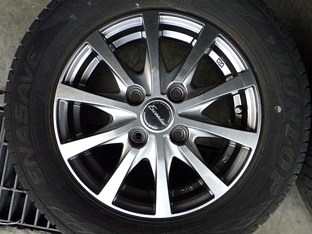 100%新品，人気 211-534　HOT STUFF　アルミホイール＆ラジアルタイヤ　145/80R13　2017－18年　4本セット