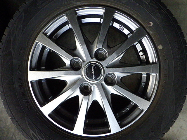 100%新品，人気 211-534　HOT STUFF　アルミホイール＆ラジアルタイヤ　145/80R13　2017－18年　4本セット