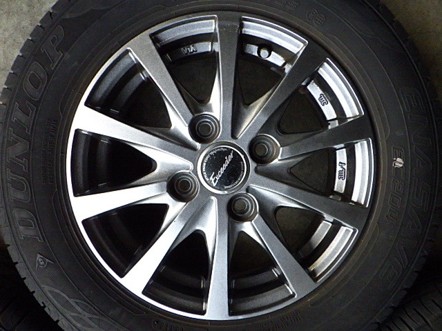 100%新品，人気 211-534　HOT STUFF　アルミホイール＆ラジアルタイヤ　145/80R13　2017－18年　4本セット