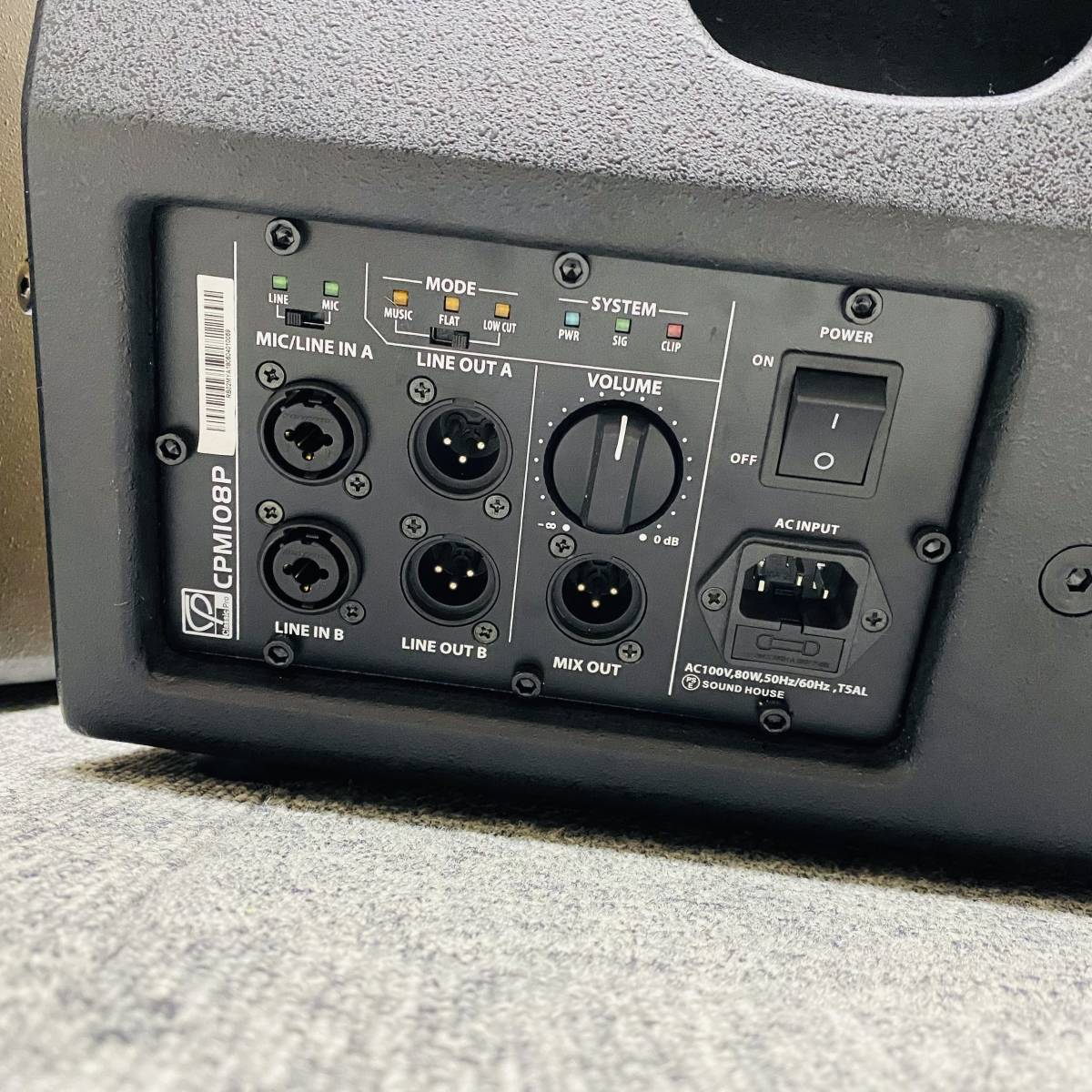 PAスピーカー フロアモニタースピーカー ペア 美品 CLASSIC PRO CP12ME