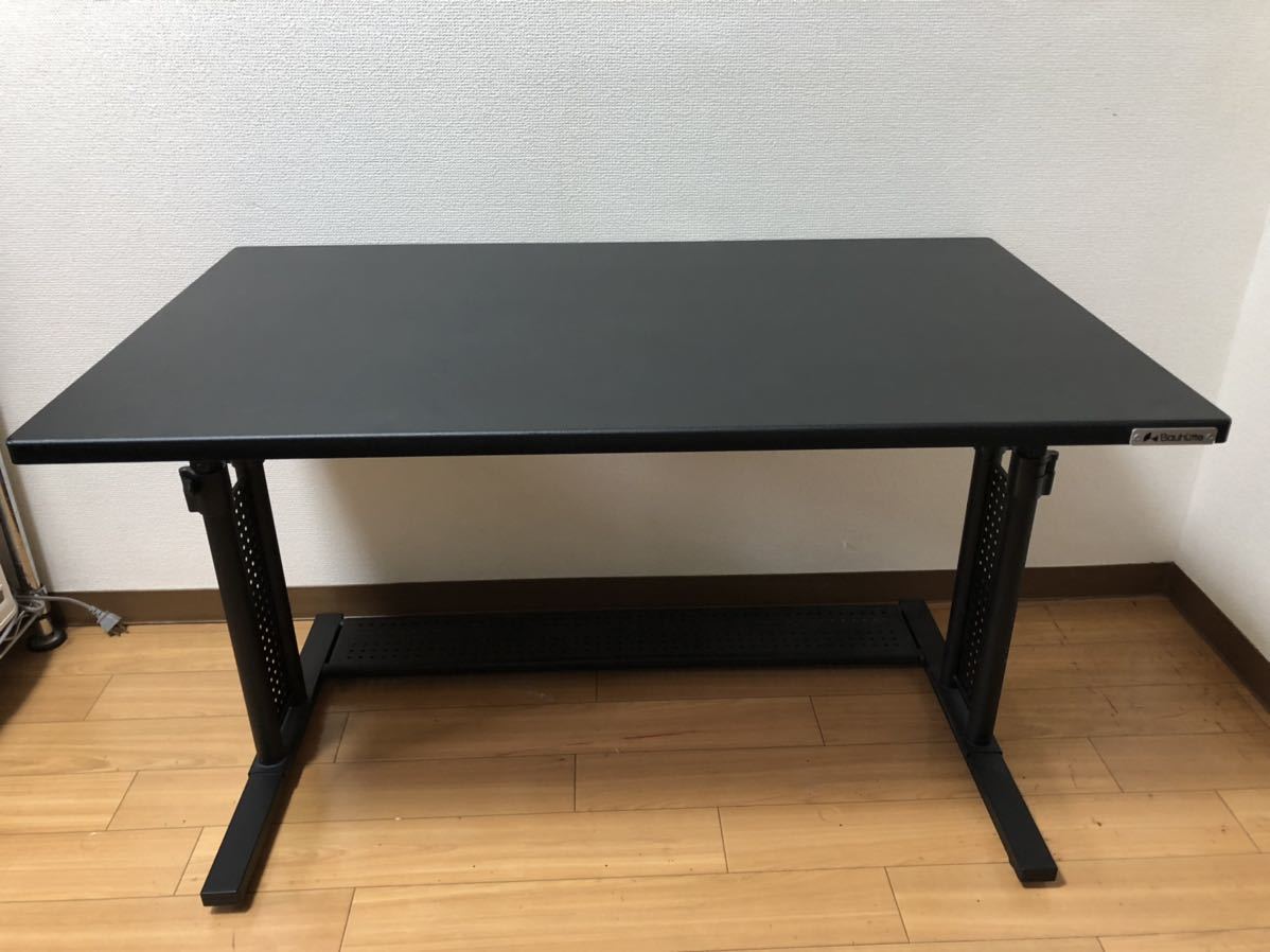 Bauhutte バウヒュッテ BDH-1000パソコンデスク PCデスク ブラック 机  